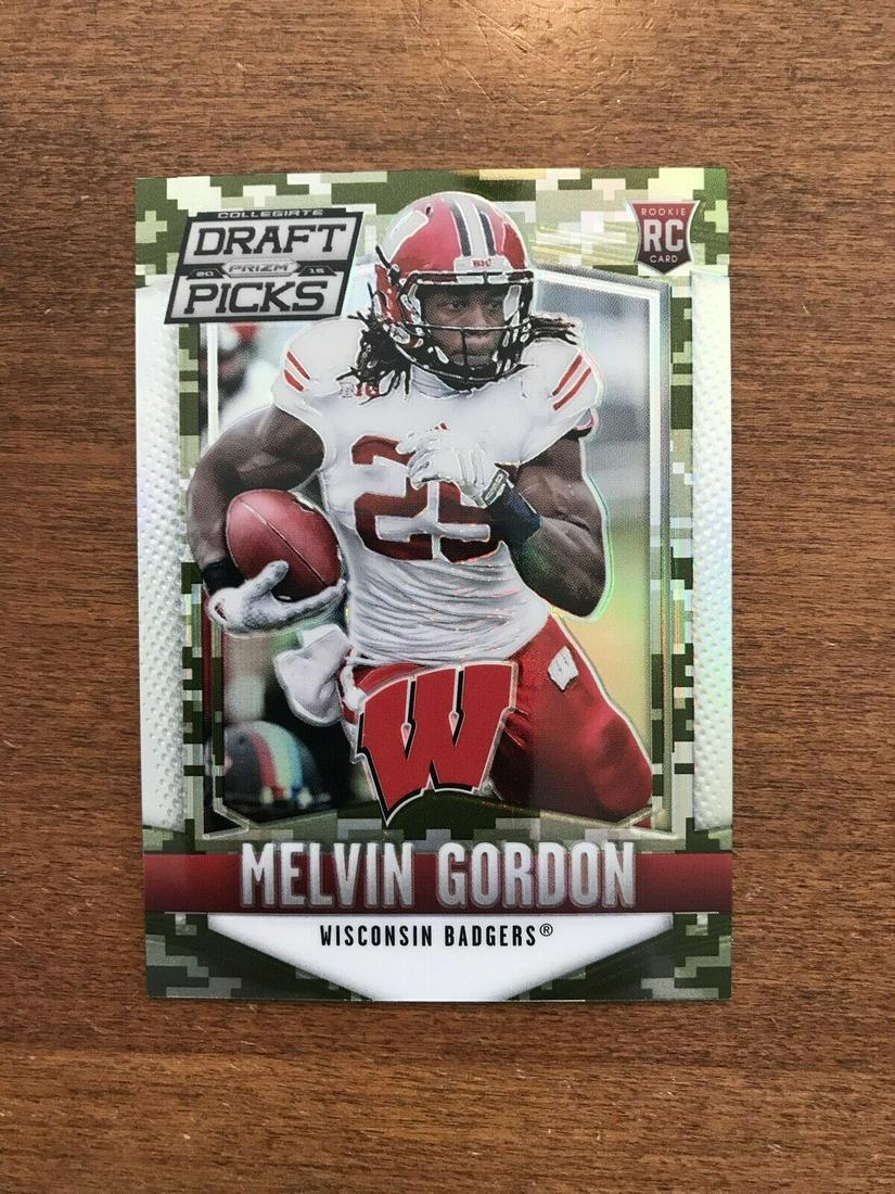MELVIN GORDON NUMBERED ROOKIE CARD 31/99 (1 of 2)