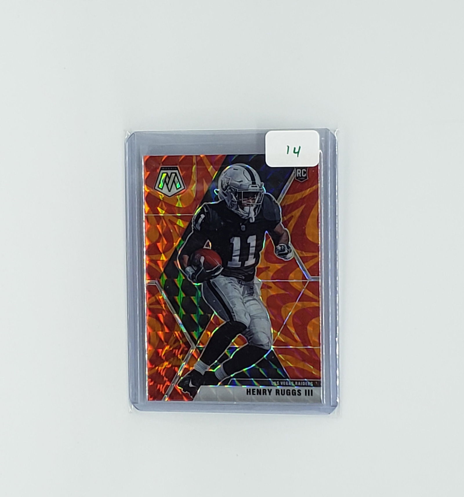 2020 PANINI MOSAIC HENRY RUGGS III ROOKIE CARD (1 of 1)