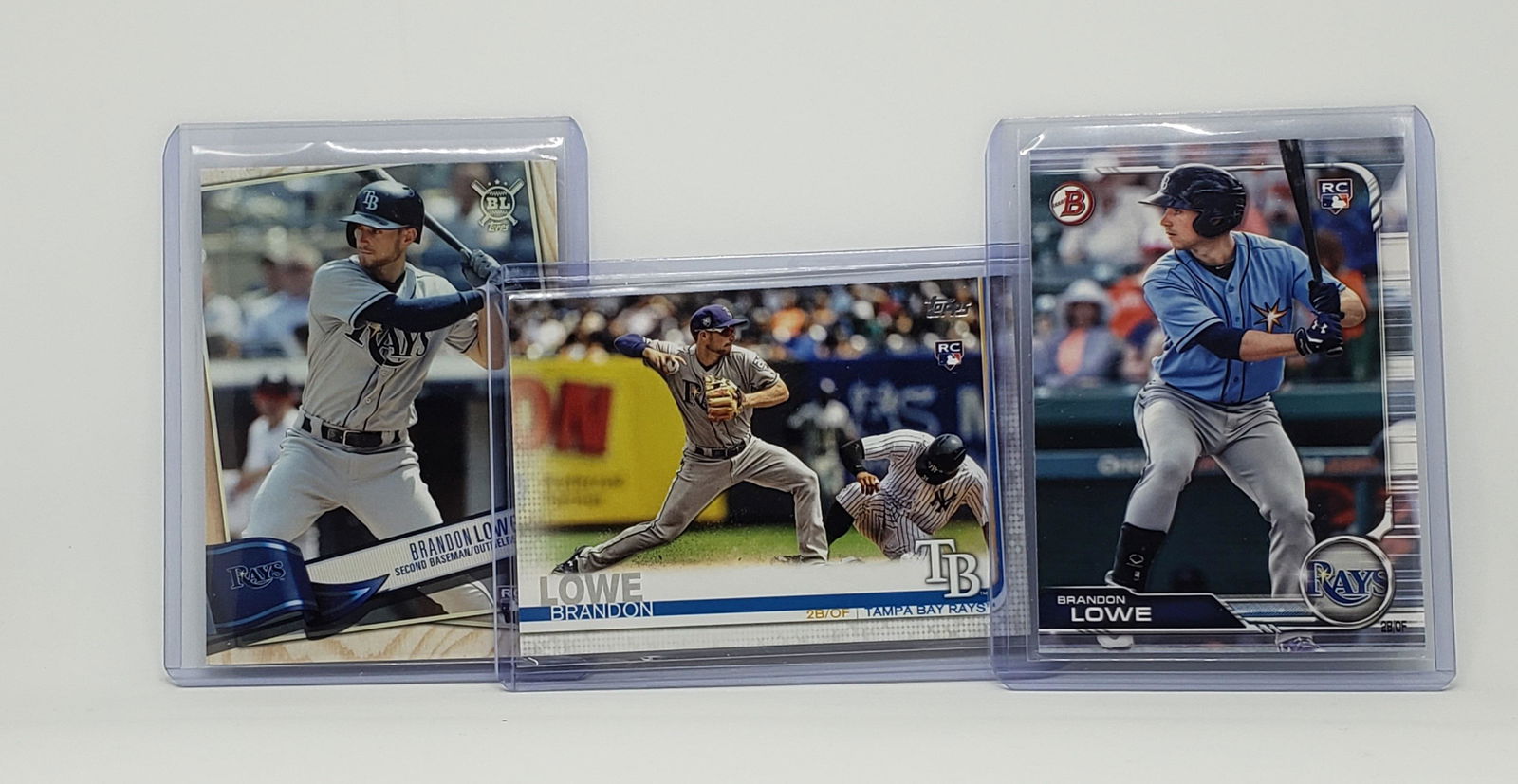 LOT OF 3 BRANDON LOWE ROOKIE CARDS (1 of 1)
