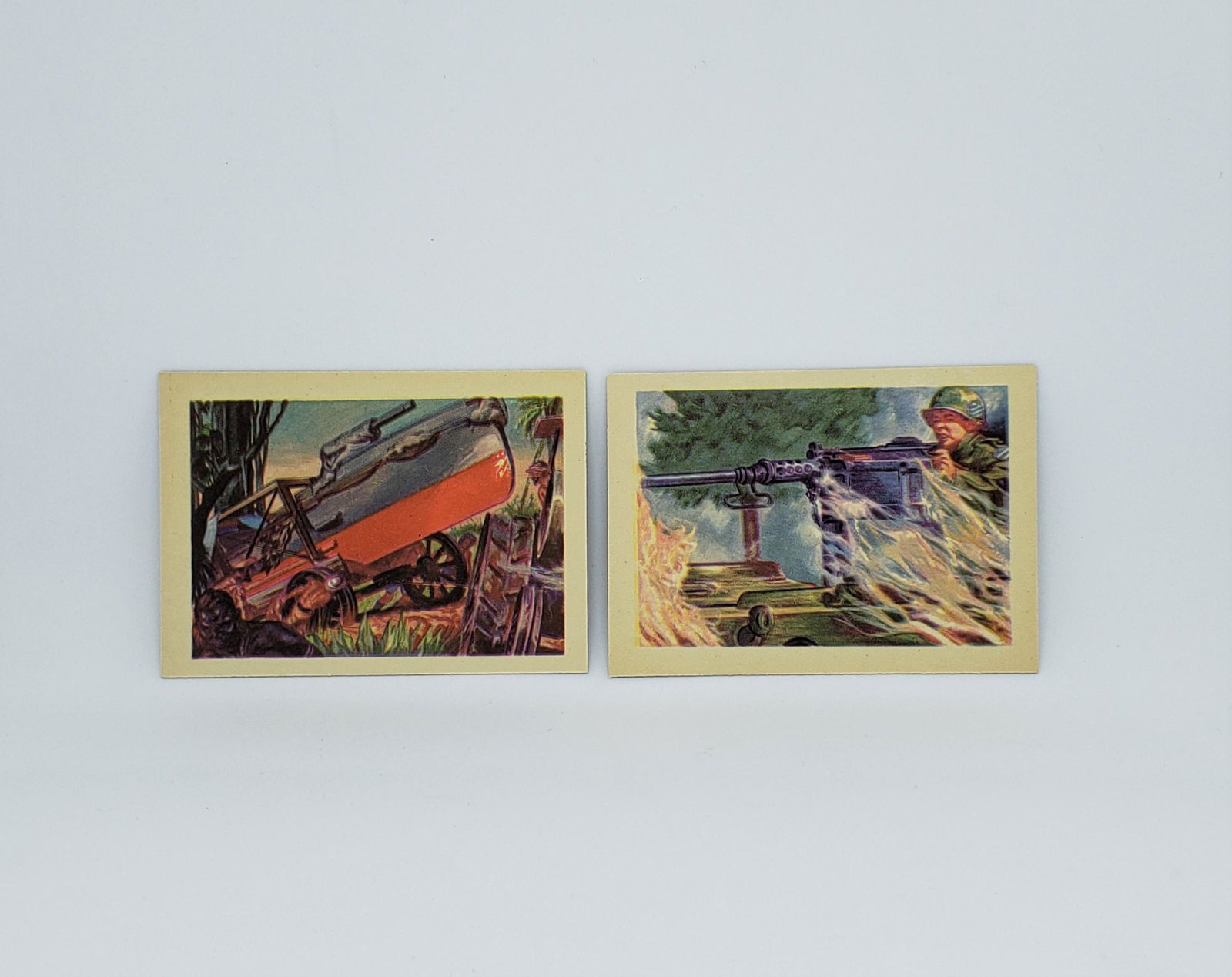 1956 GUM INC-ADVENTURE TRADING CARDS EXMT+ (1 of 1)