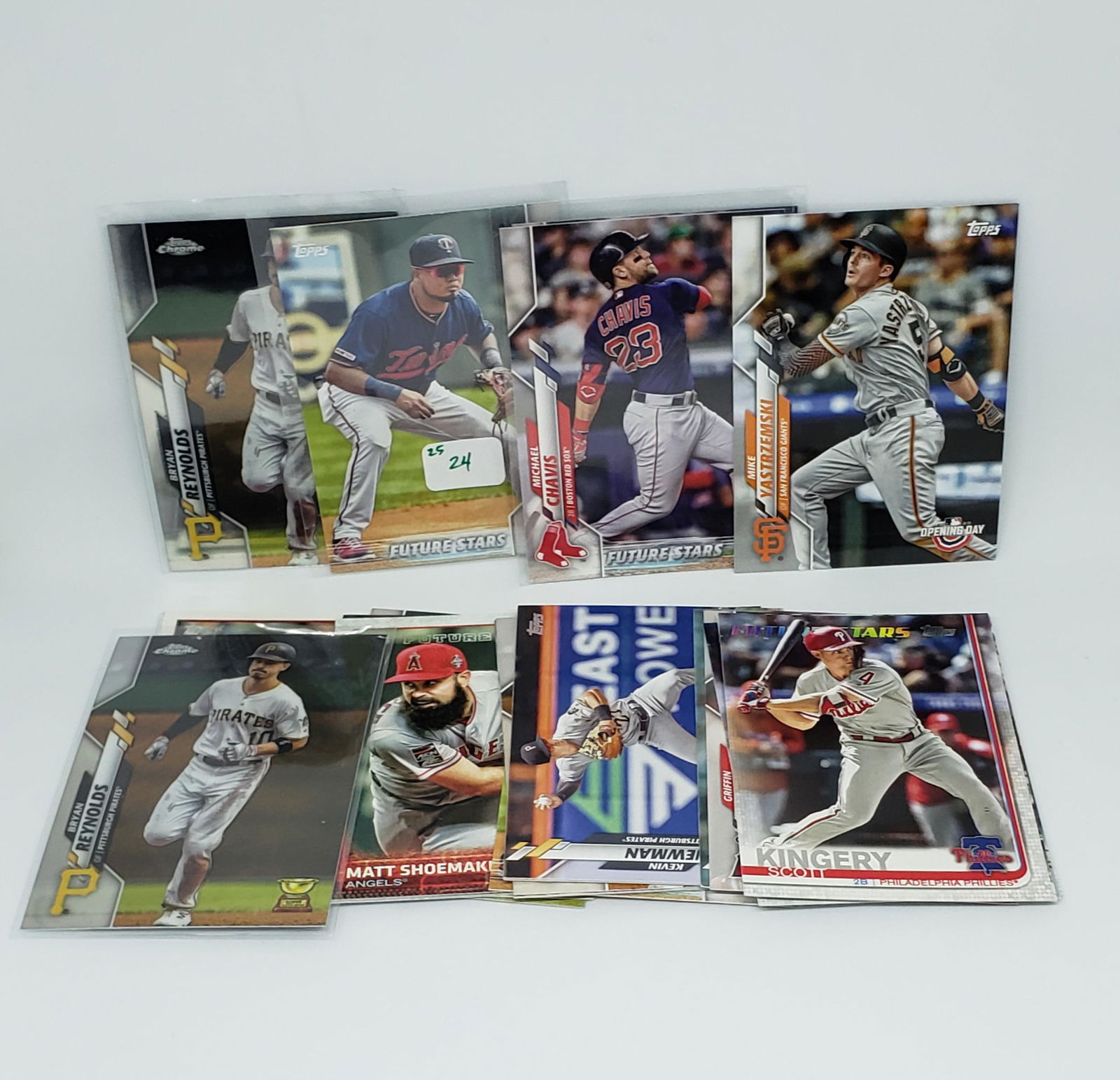 LOT OF 25 TOPPS FUTURE STARS AND ROOKIE GOLD CUP CARDS (1 of 2)