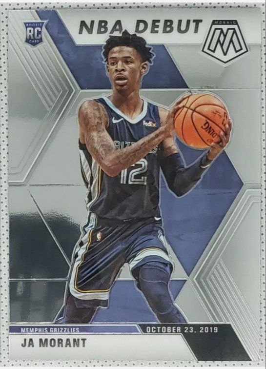 2019-2020 PANINI MOSAIC JA MORANT ROOKIE DEBUT (1 of 2)