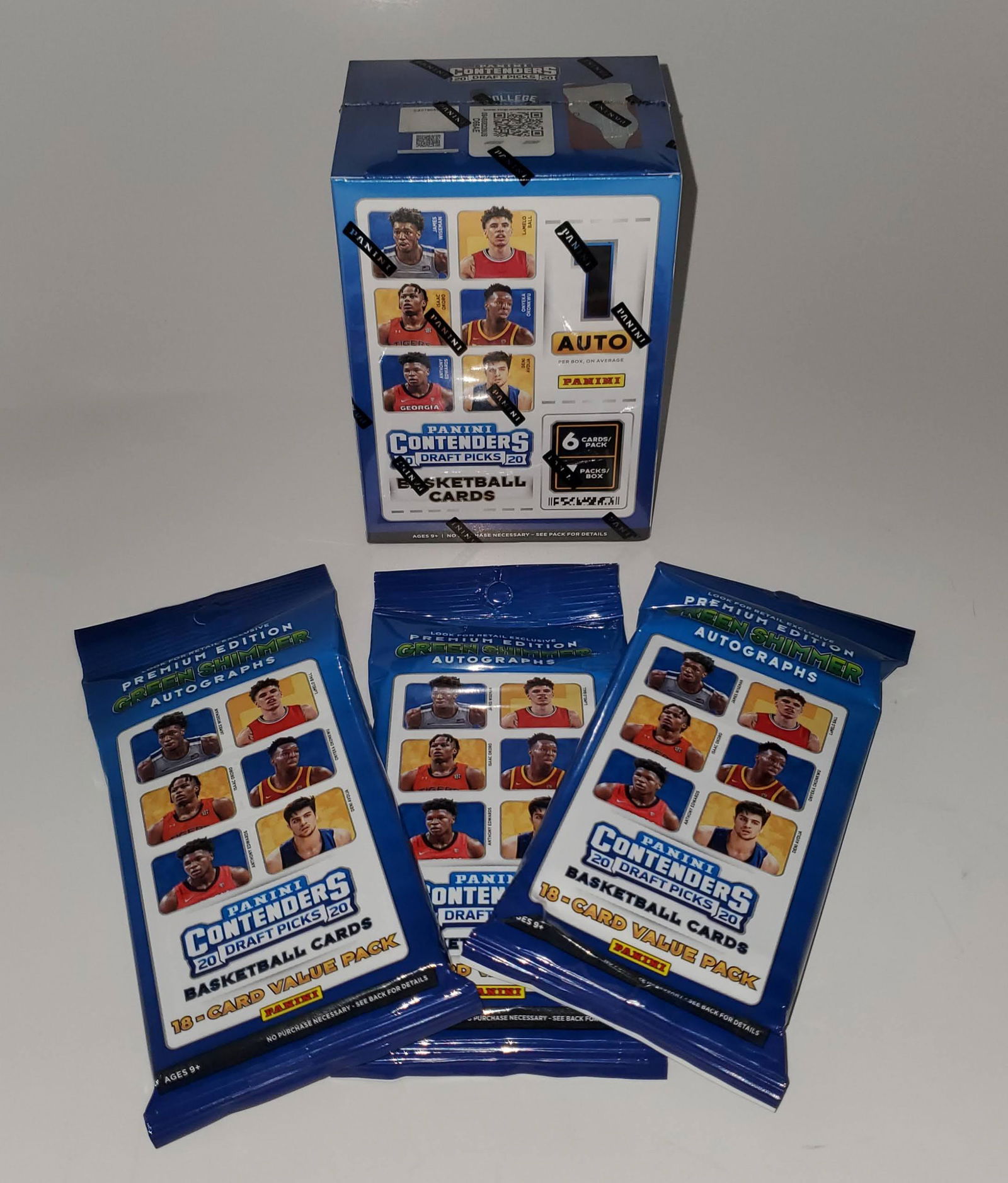 2020 NBA Panini Contenders Draft Picks LOT (1 of 1)