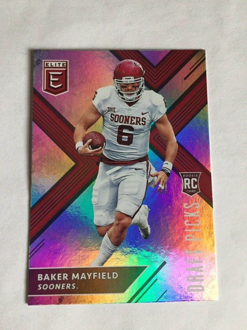 2018 Elite Draft Picks Football Baker Mayfield Oklahoma (1 of 2)