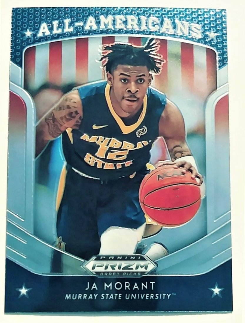 JA MORANT PANINI PRIZM DP ROOKIE CARD (1 of 2)