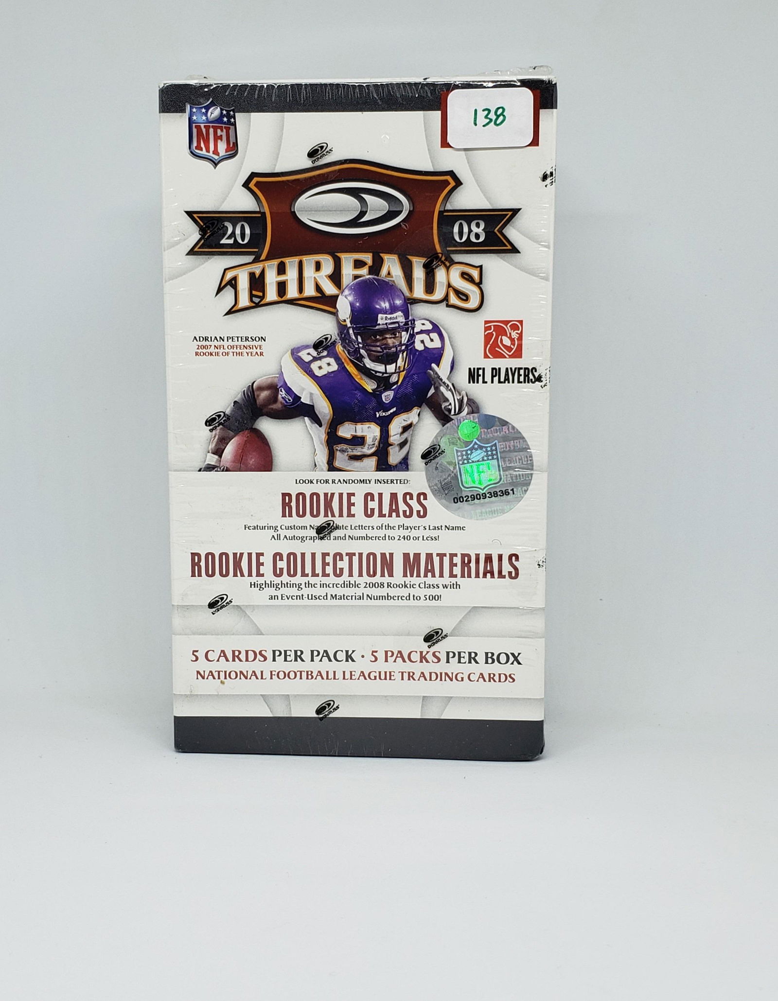 2008 DONRUSS THREADS FOOTBALL SEALED BLASTER BOX (1 of 3)