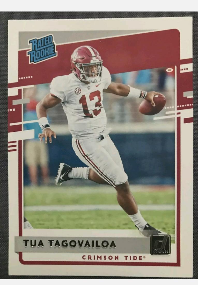 TUA TAGOVAILOA DOLPINS ROOKIE CARD (1 of 2)