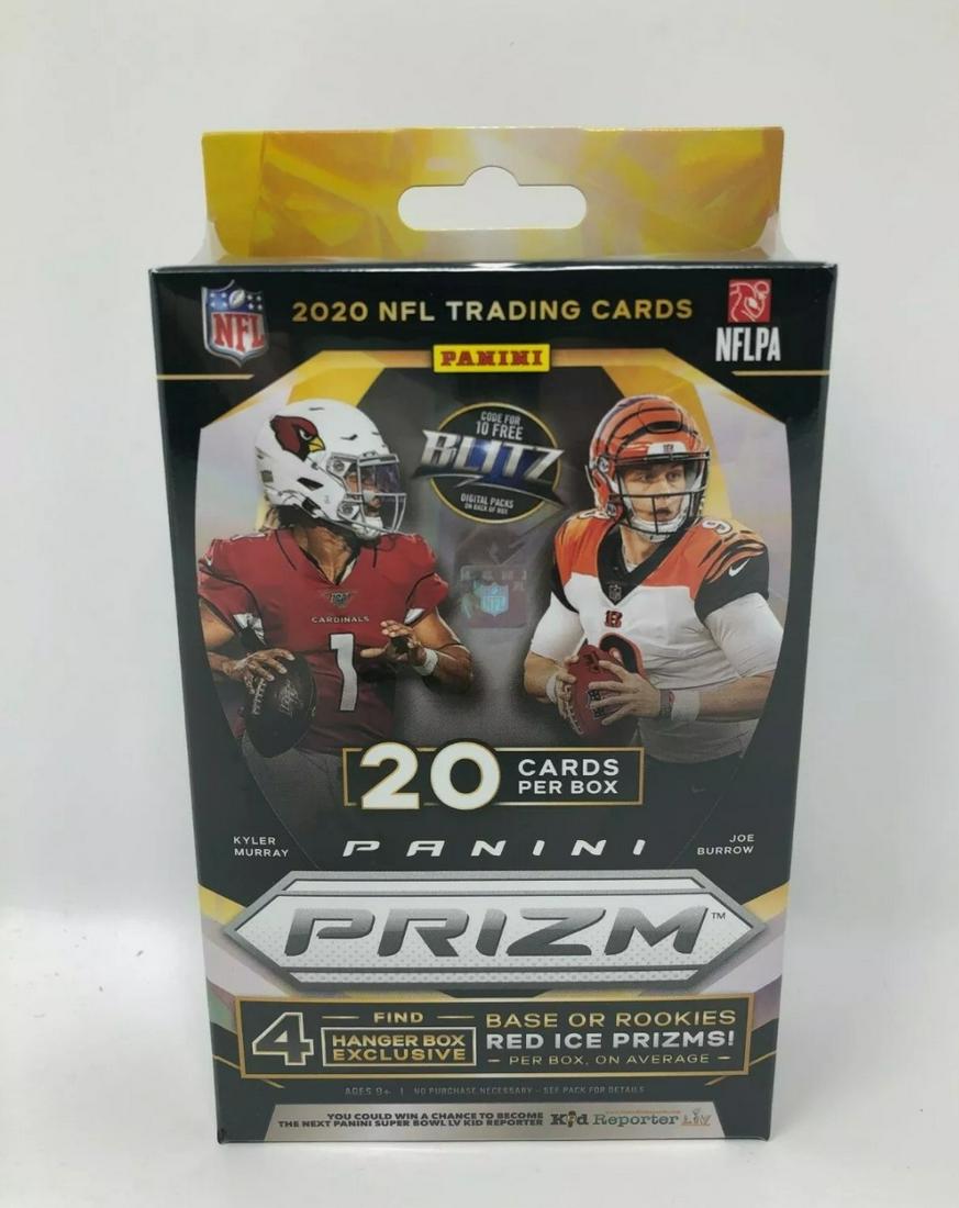 2020 PANINI PRIZM NFL HANGER BOX SILVER PRIZMS (1 of 1)