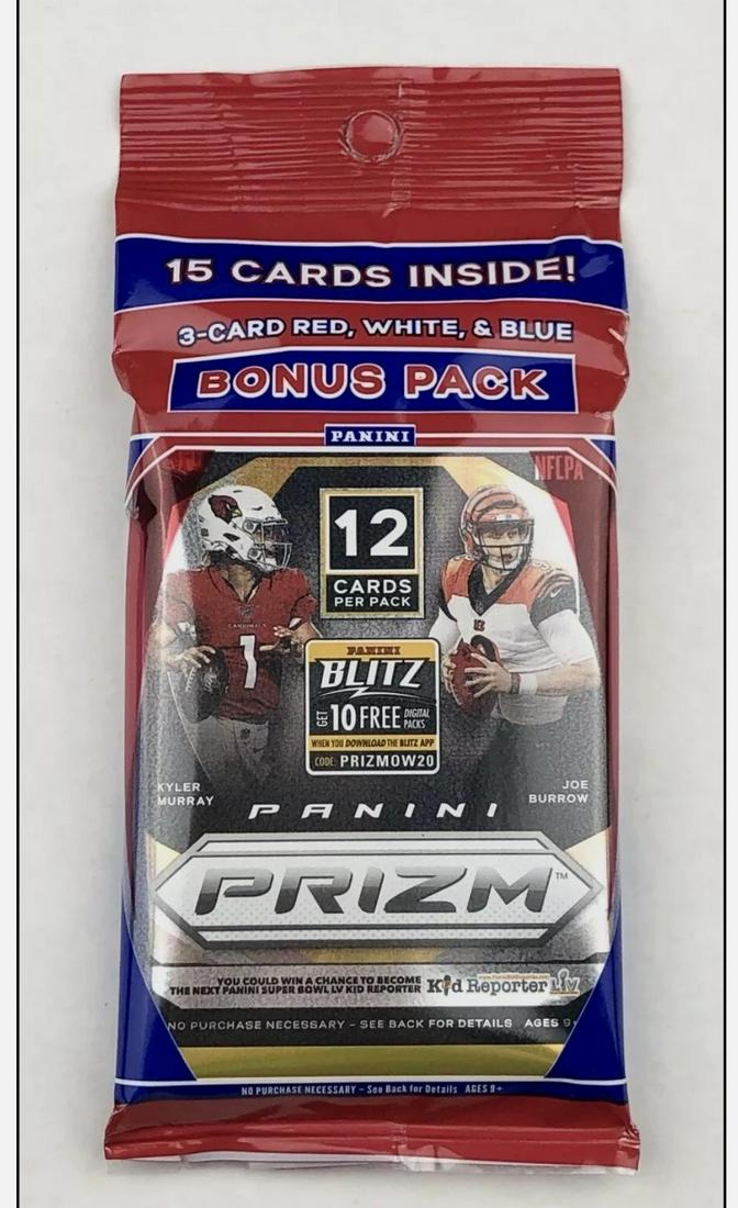 2020 PANINI PRIZM NFL CELLO PACK (1 of 2)