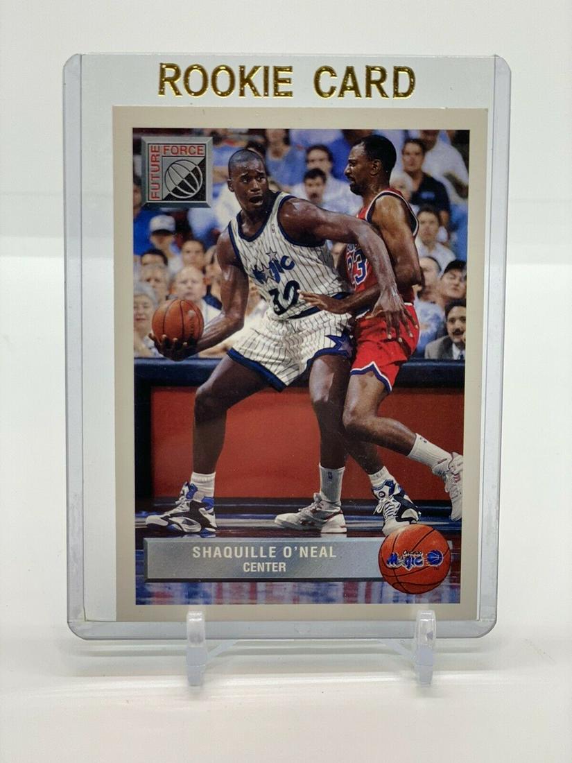 SHAQ ONEAL ORLANDO MAGIC ROOKIE CARD (1 of 2)