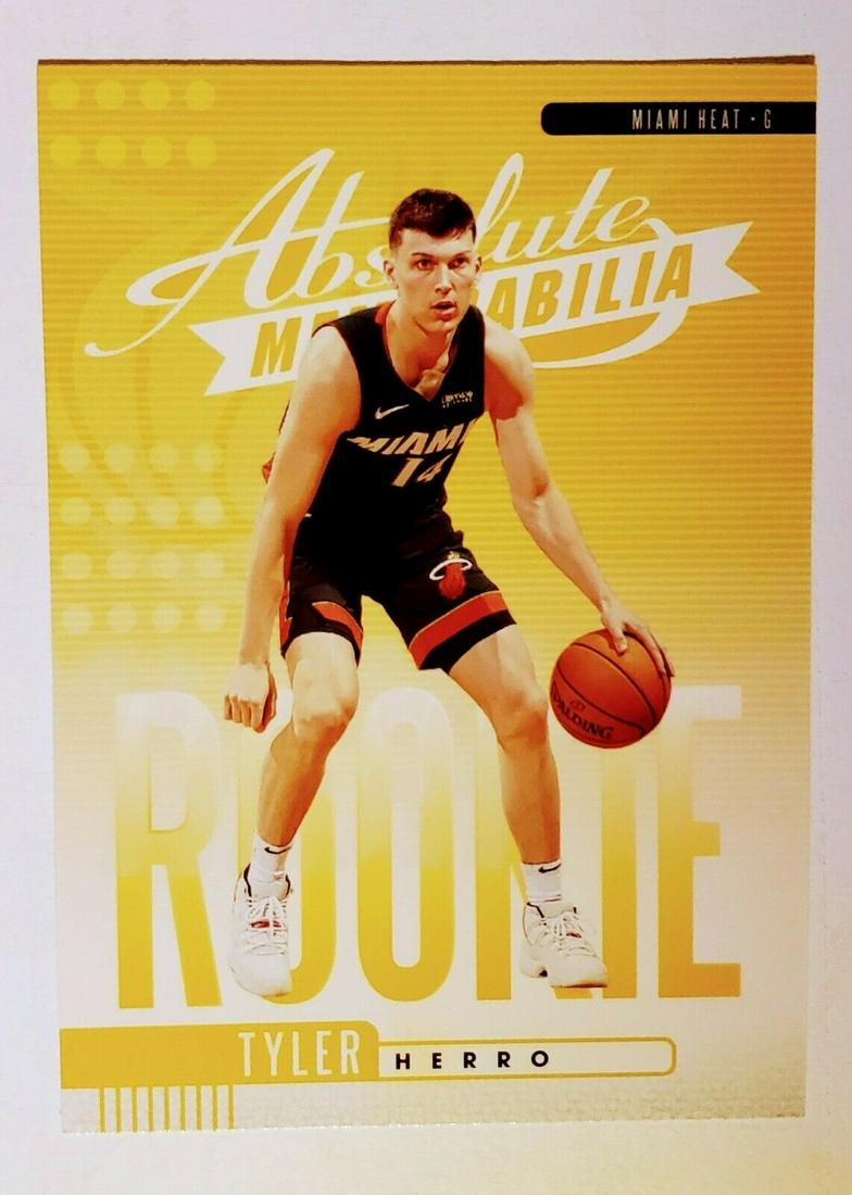 2020 ABSOLUTE TYLER HERRO ROOKIE CARD (1 of 2)