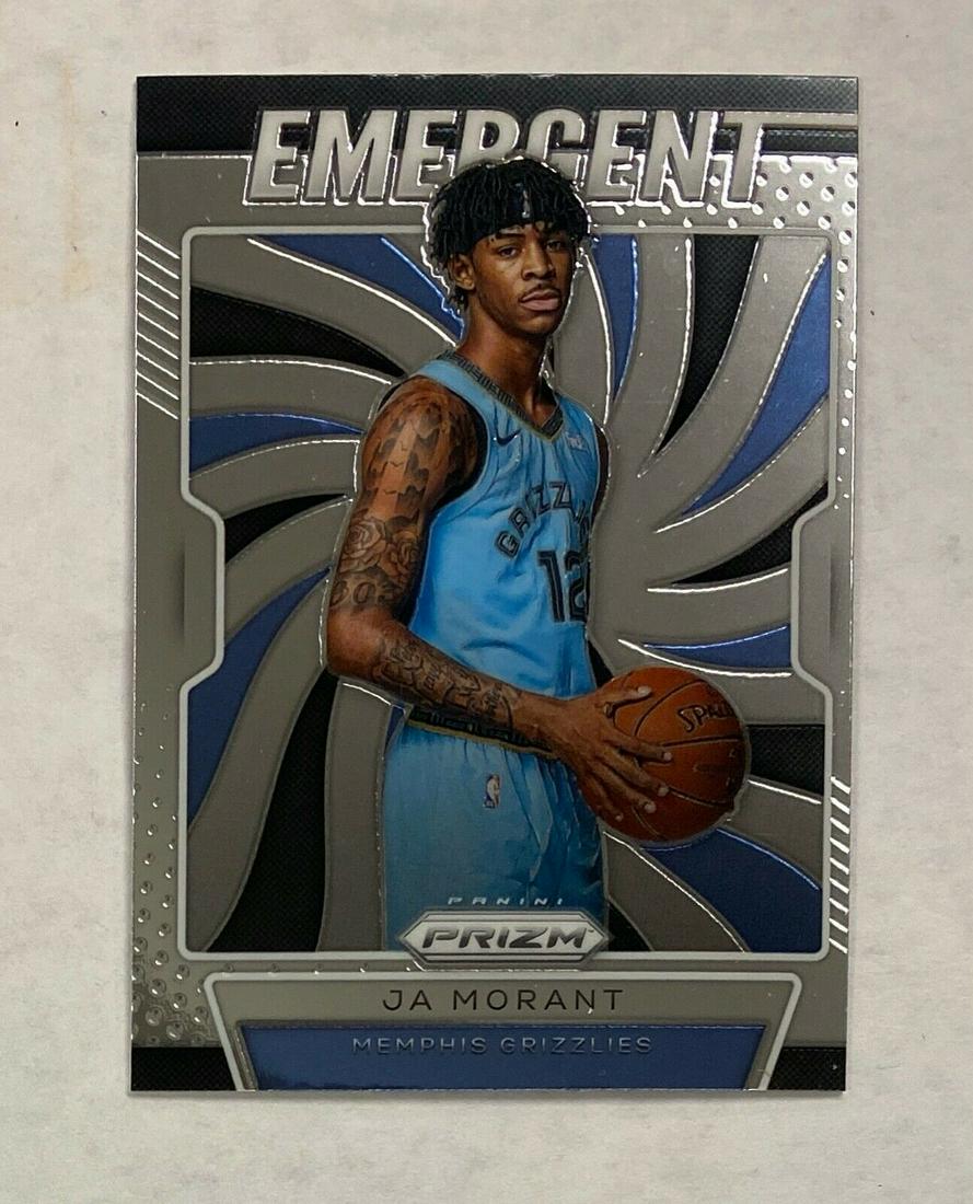 2019-20 Panini Prizm Emergent JA MORANT Rookie Card (1 of 2)