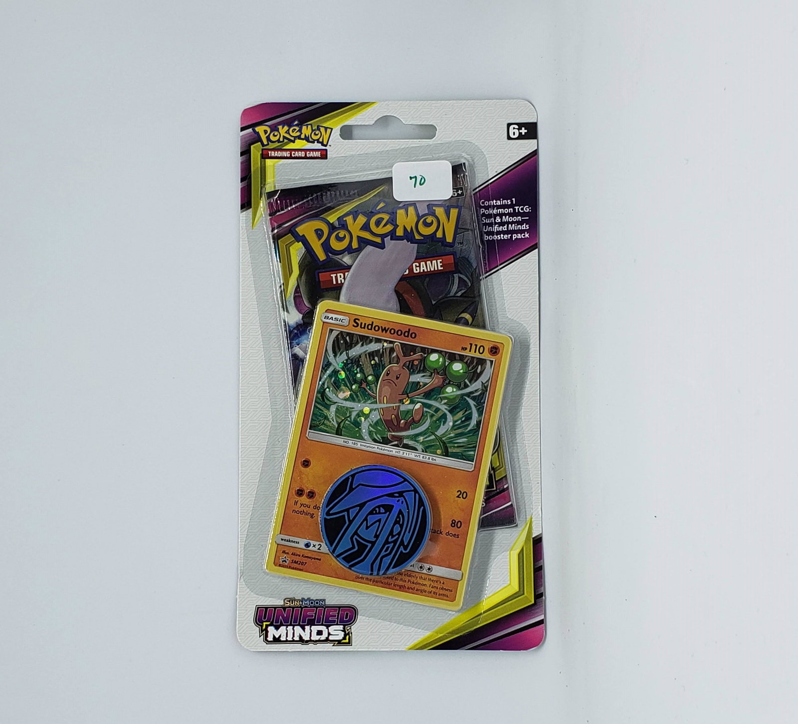 POKEMON TCG UNIFIED MINDS BLISTER PACK W/BOOTER & COIN: POKEMON TCG UNIFIED MINDS BLISTER PACK W/BOOTER & COIN