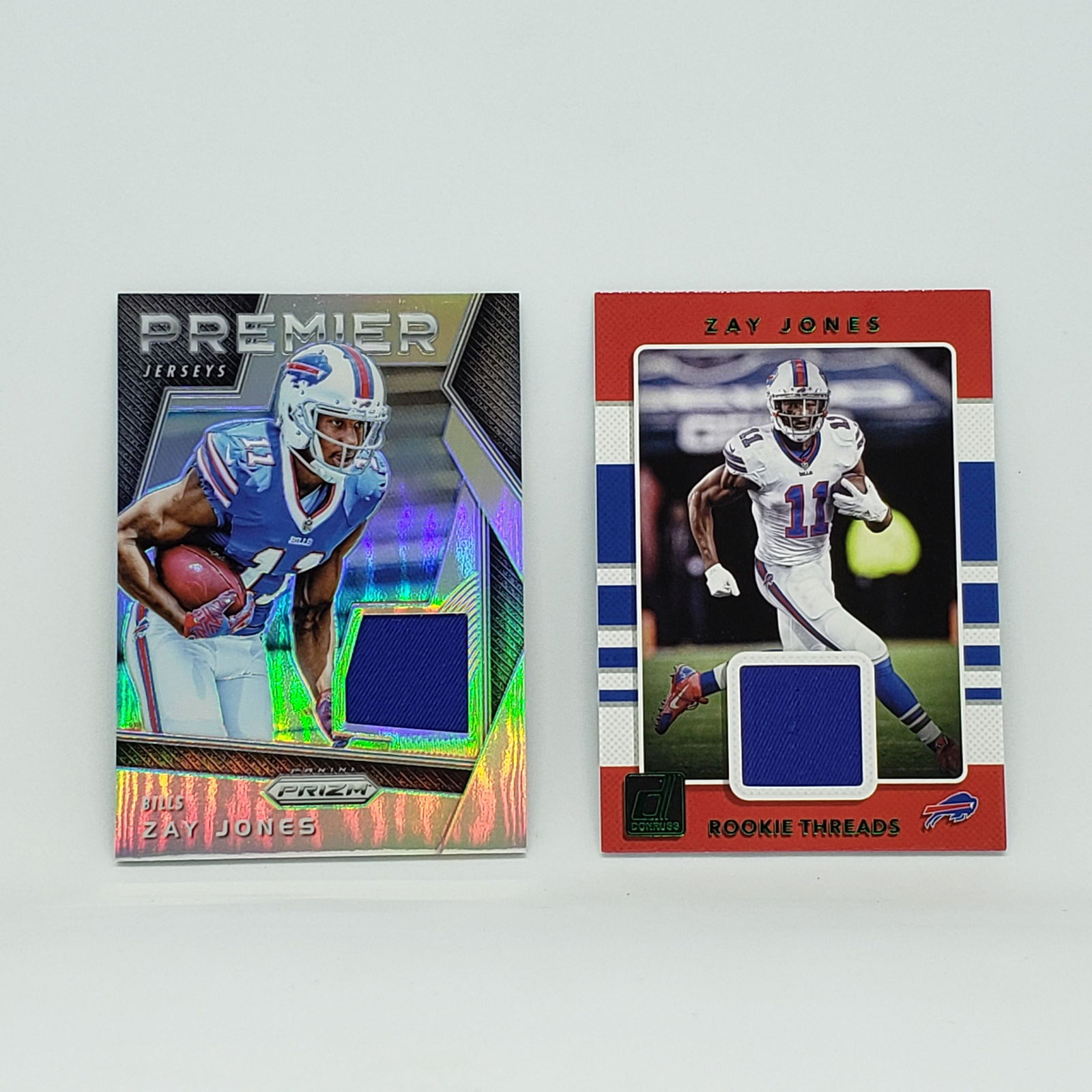 LOT OF 2 ZAY JONES ROOKIE JERSEY CARDS (1 of 1)