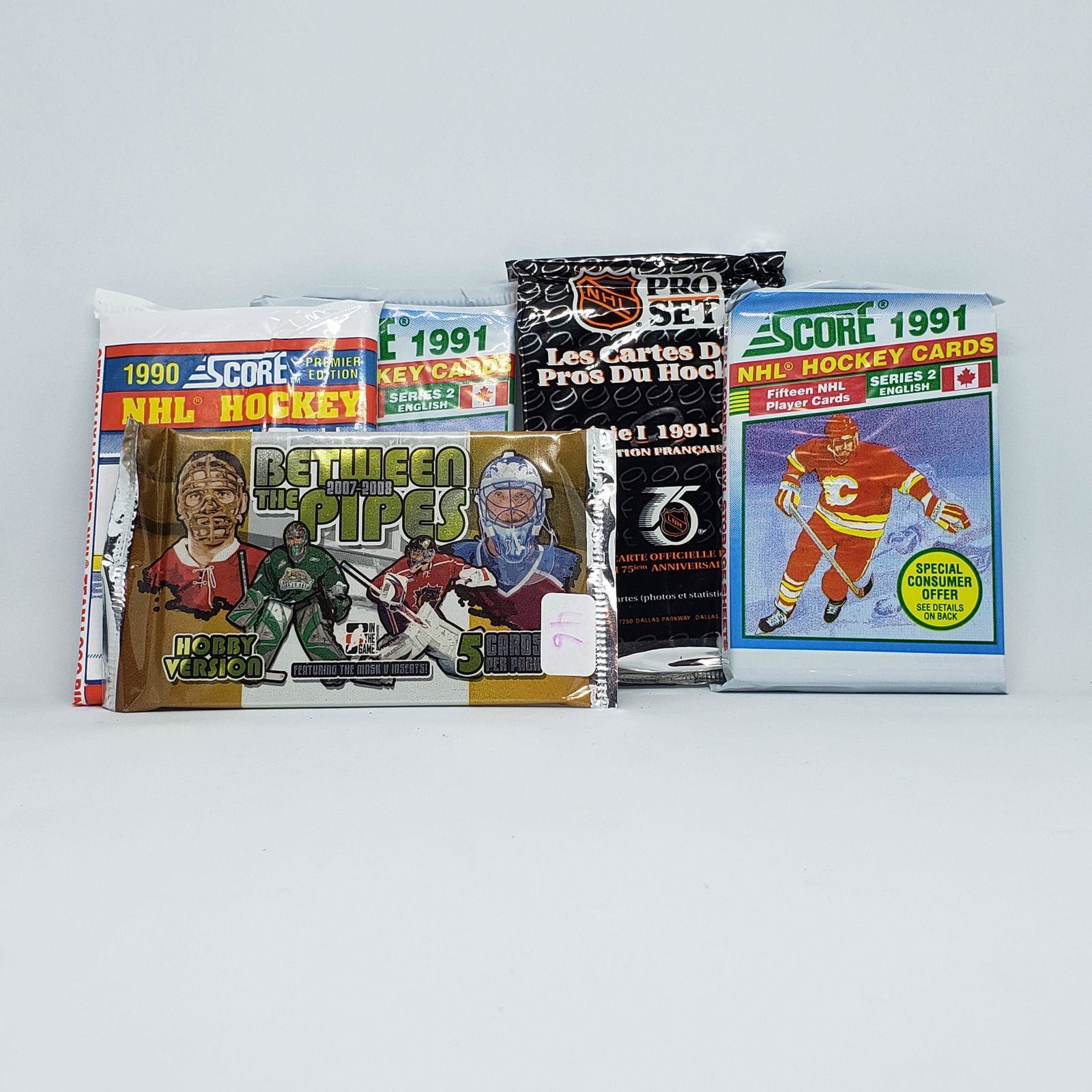 LOT OF 5 MULTI YEARS HOCKEY SEALED PACKS (1 of 1)