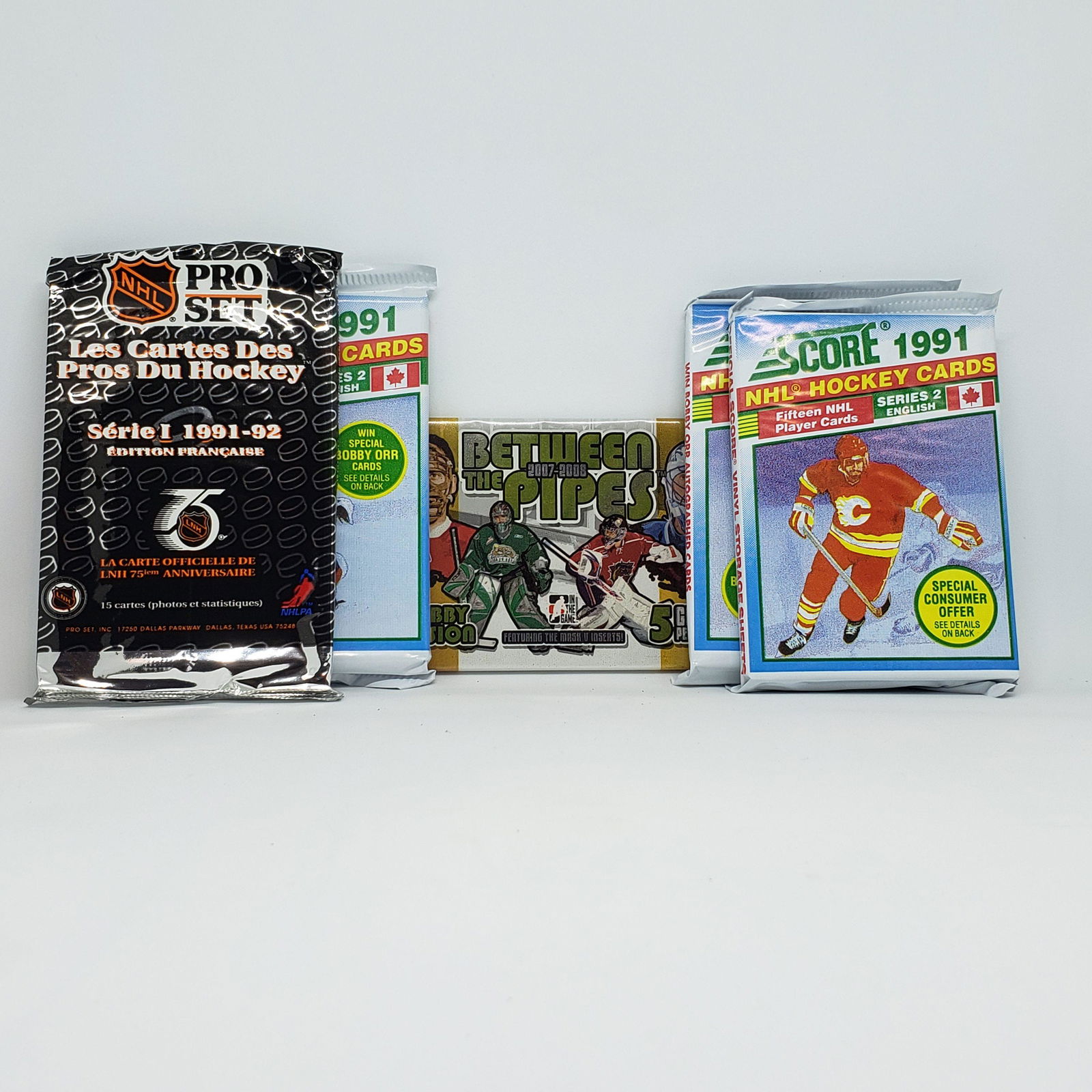 LOT OF 5 MULTI YEARS HOCKEY SEALED PACKS (1 of 1)