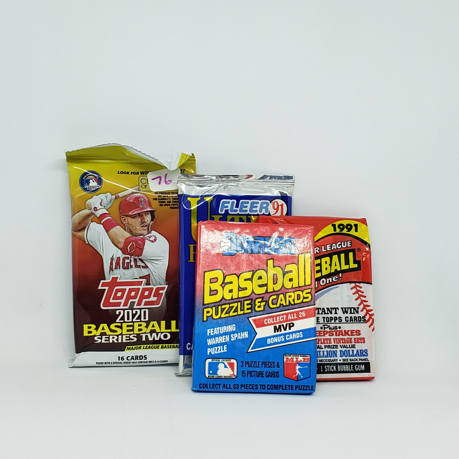 (4PK) MULTI YEARS BASEBALL SEALED PACKS (1 of 1)