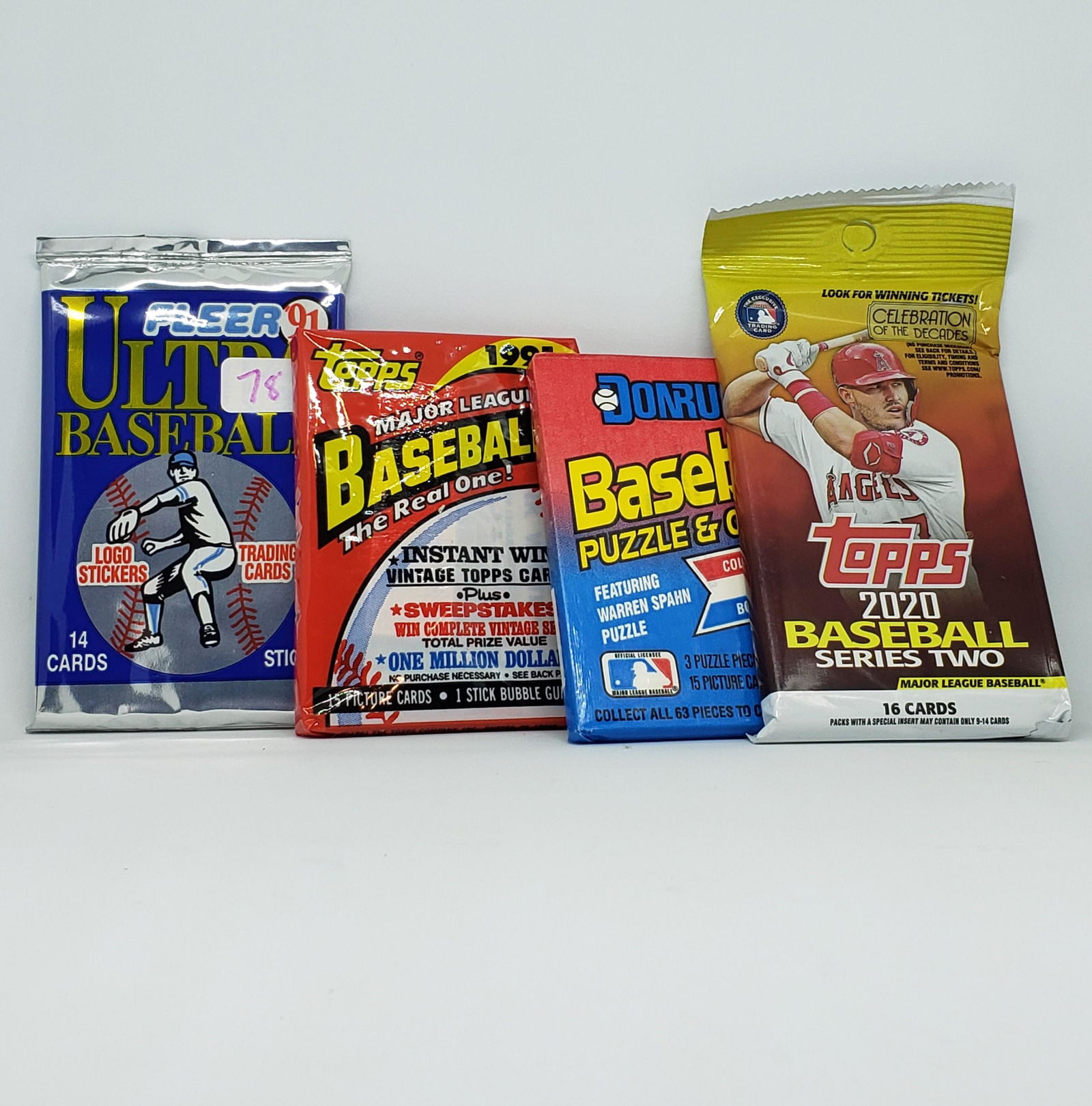 (4PK) MULTI YEARS BASEBALL SEALED PACKS (1 of 1)