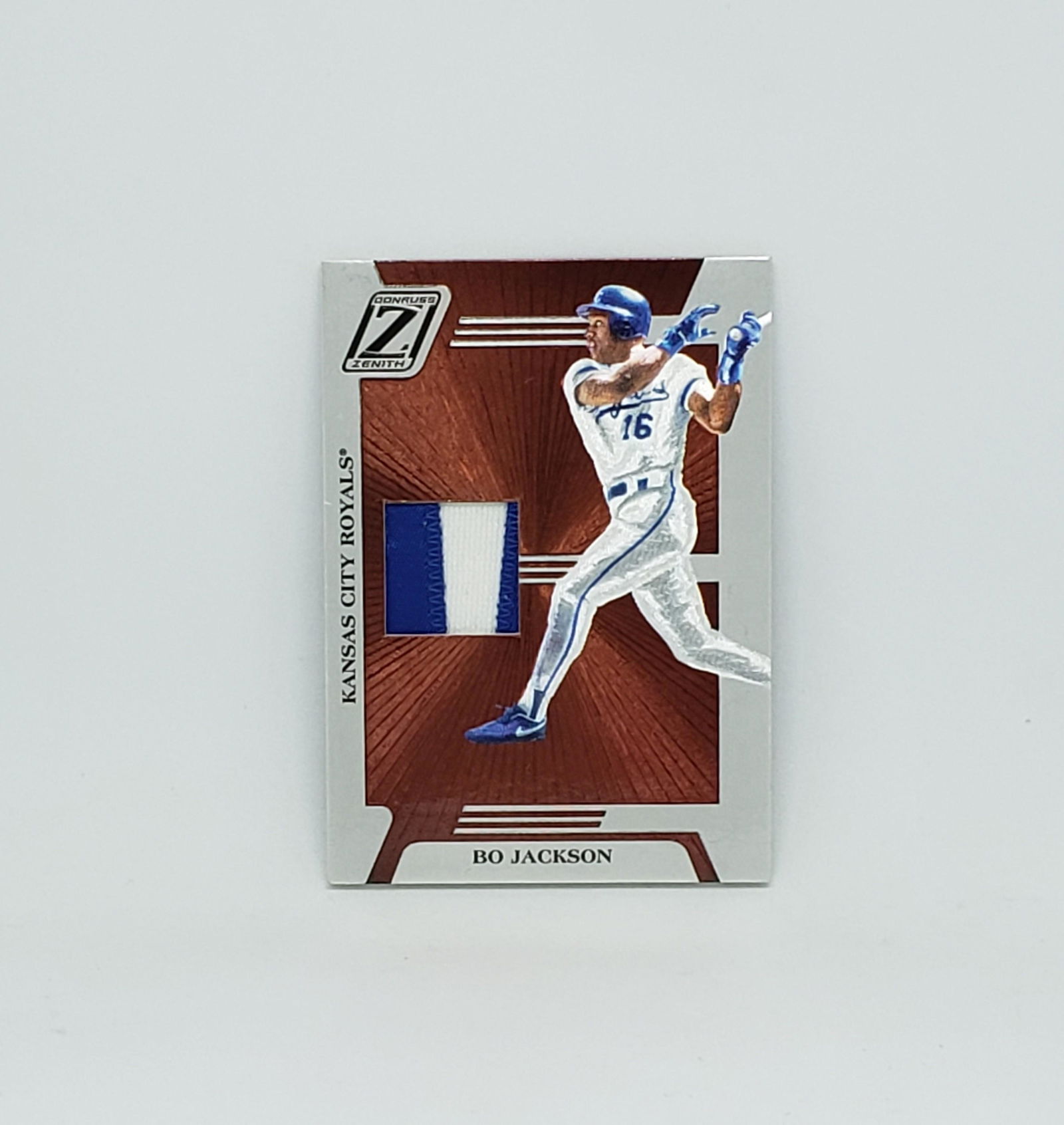 BO JACKSON KC ROYALS SERIAL NUMBERED JERSEY PATCH (1 of 2)