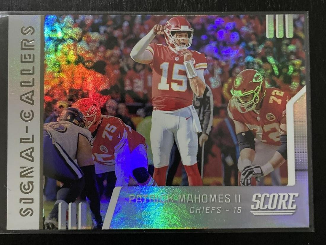 Patrick Mahomes II 2019 Score Signal Callers Insert (1 of 1)