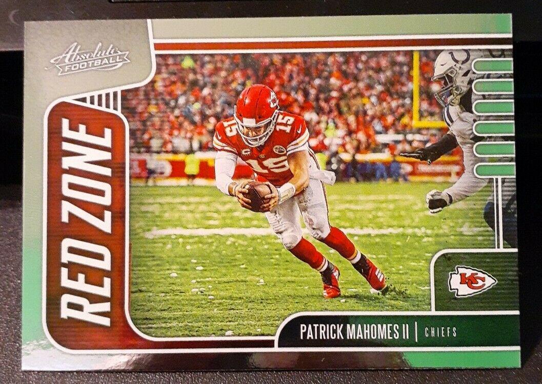 2019 Absolute Red Zone Patrick Mahomes II (1 of 1)
