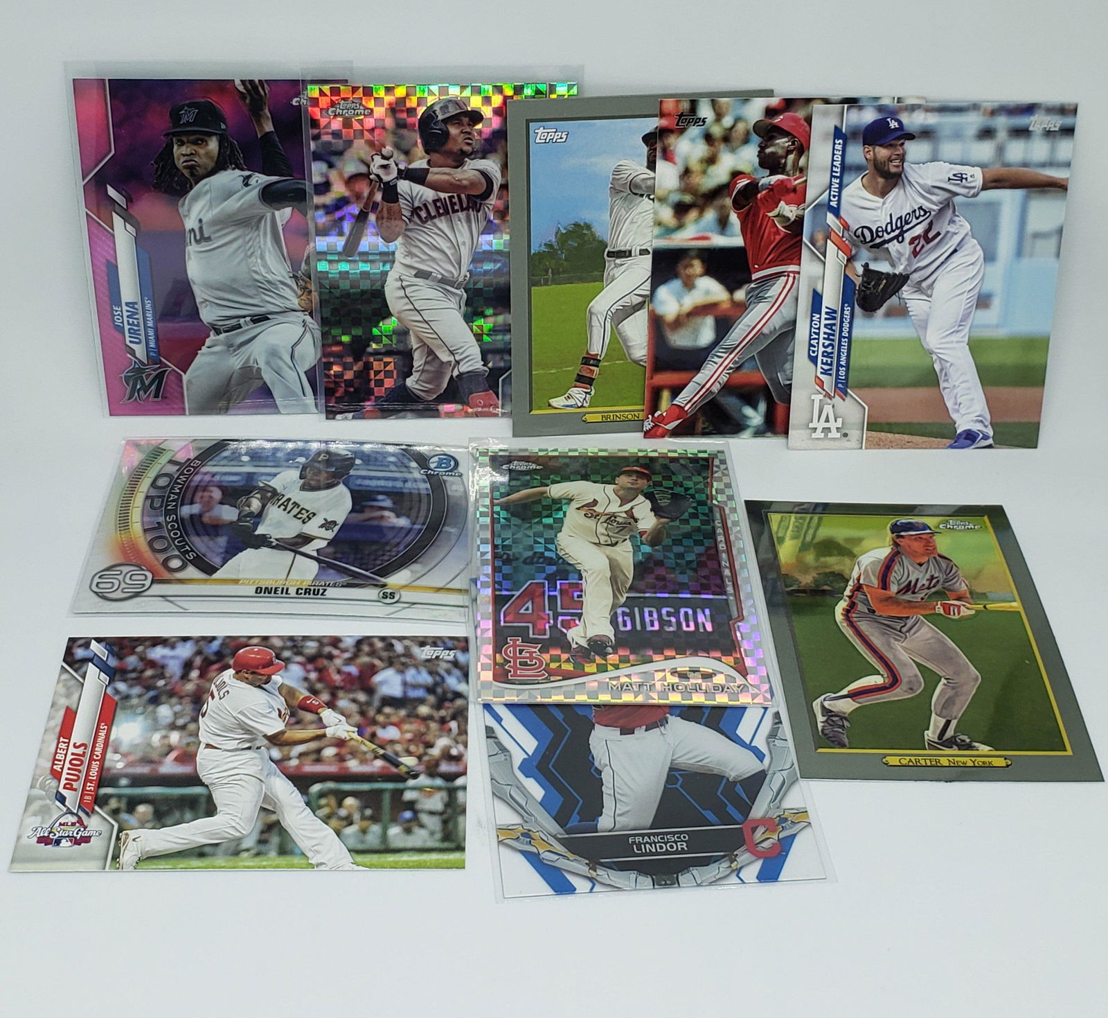 ASSORTED BASEBALL ROOKIES, REFRACTORS INSERTS (1 of 1)