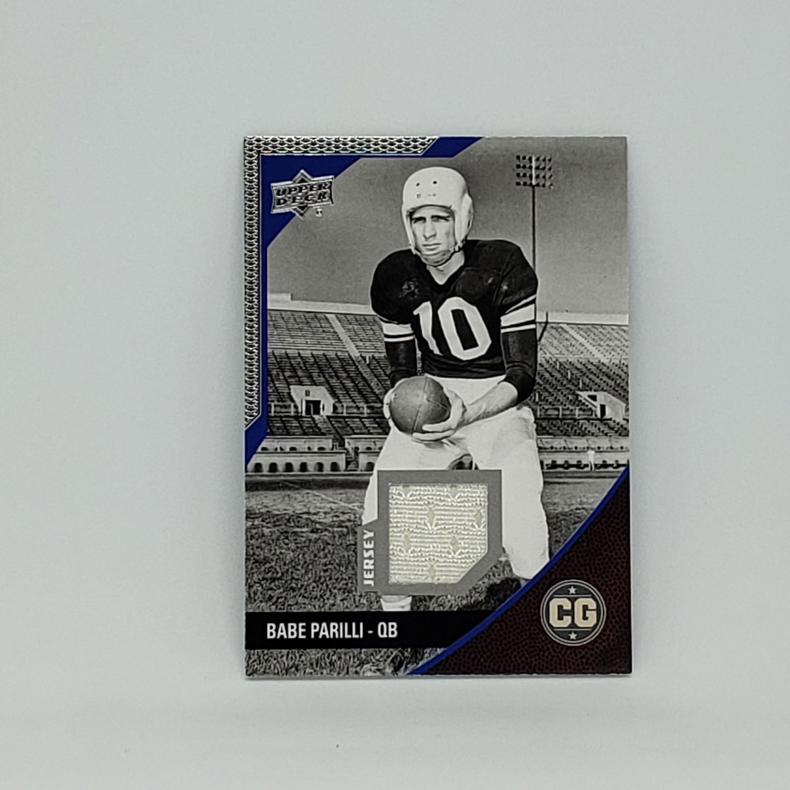 2014 UD CONFERENCE GREATS BABE PARILLI JERSEY CARD (1 of 1)