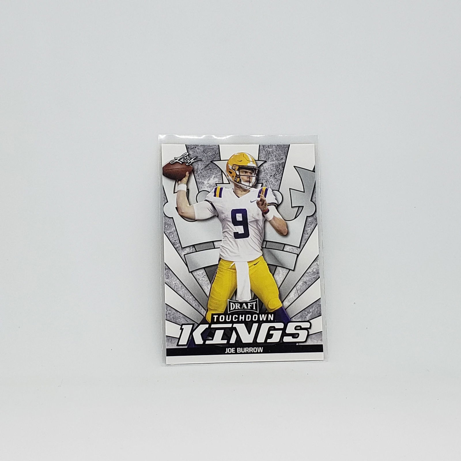 LEAF DRAFT TOUCHDOWN KINGS JOE BURROW ROOKIE CARD (1 of 1)