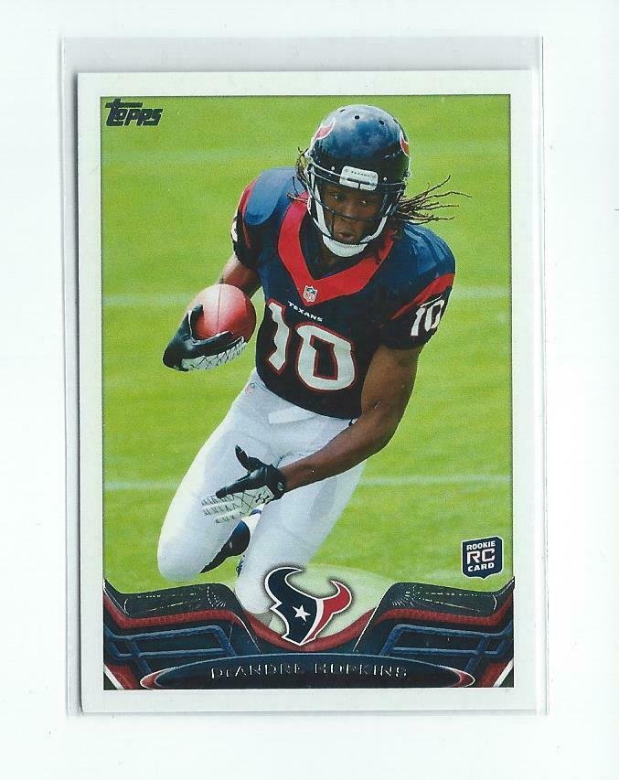 DEANDRE HOPKINS 2013 TOPPS ROOKIE CARD #155 CARDINALS (1 of 1)