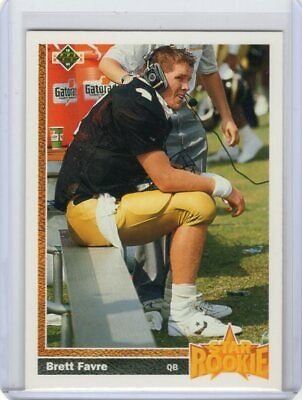 BRETT FAVRE 1991 UPPER DECK STAR ROOKIE RC #13 PACKERS (1 of 1)