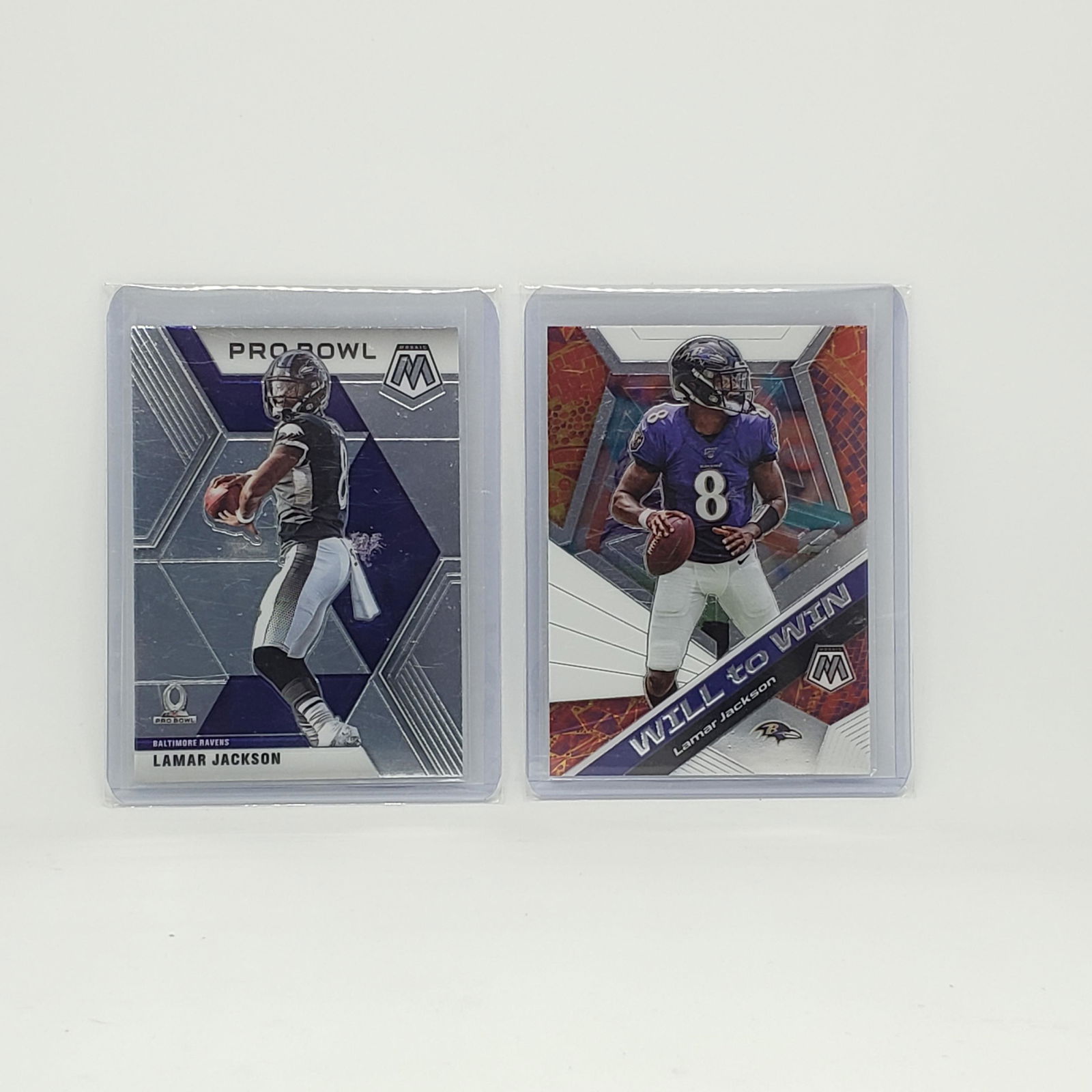 2020 PANINI MOSAIC LAMAR JACKSON CARDS (1 of 1)