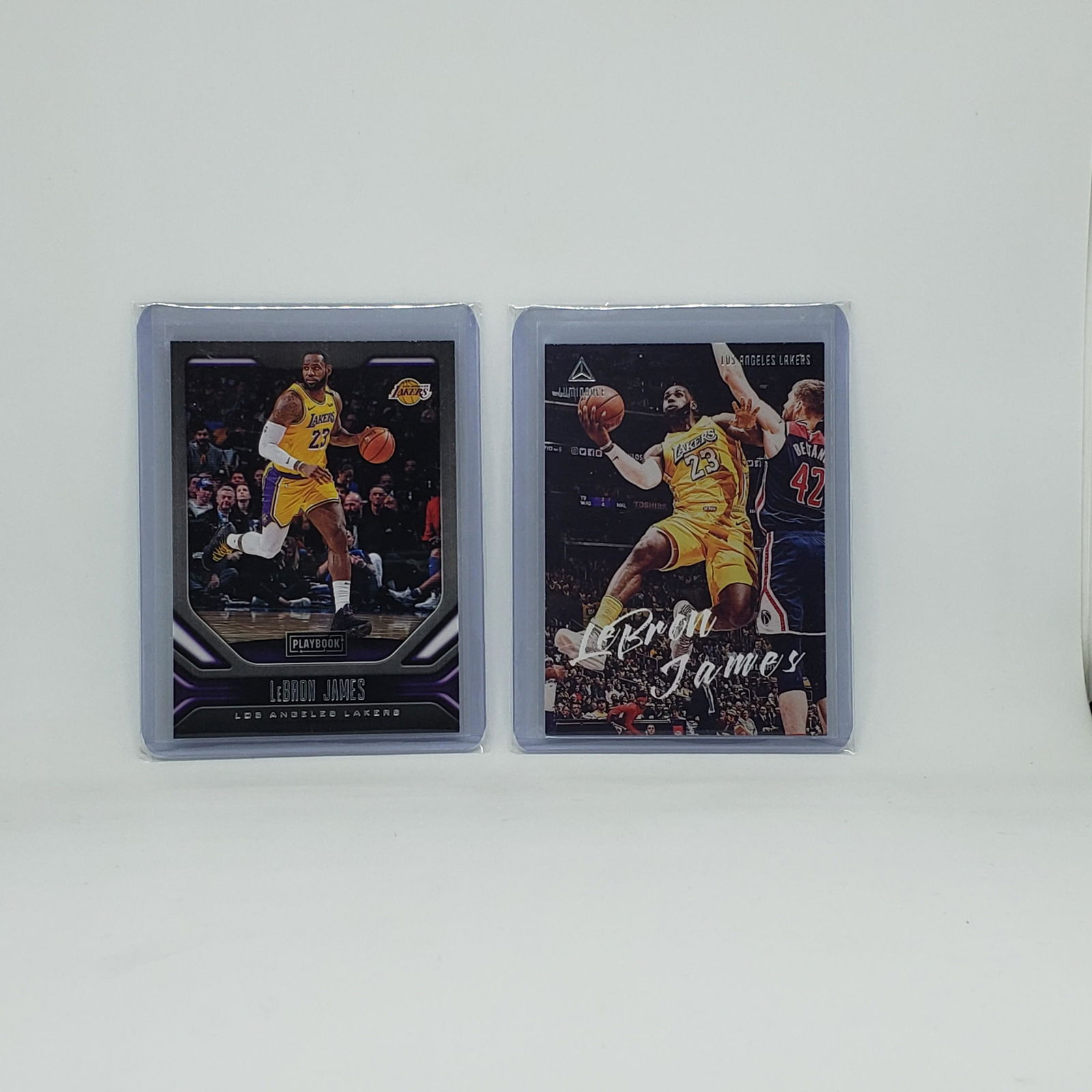 LOT OF 2 LEBRON JAMES CARDS (1 of 1)