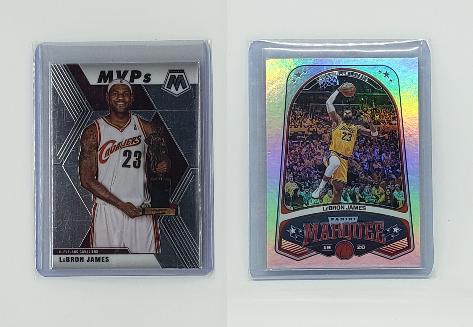 LOT OF 2 LEBRON JAMES CARDS (1 of 1)