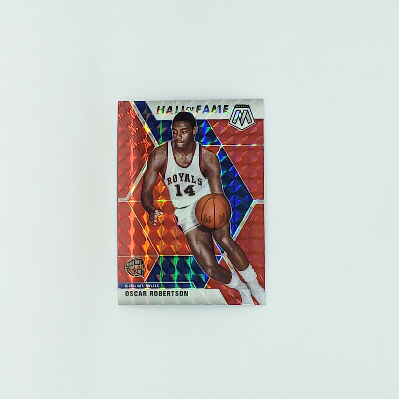 OSCAR ROBERTSON MOSAIC PRIZM SHORT PRINT (1 of 1)