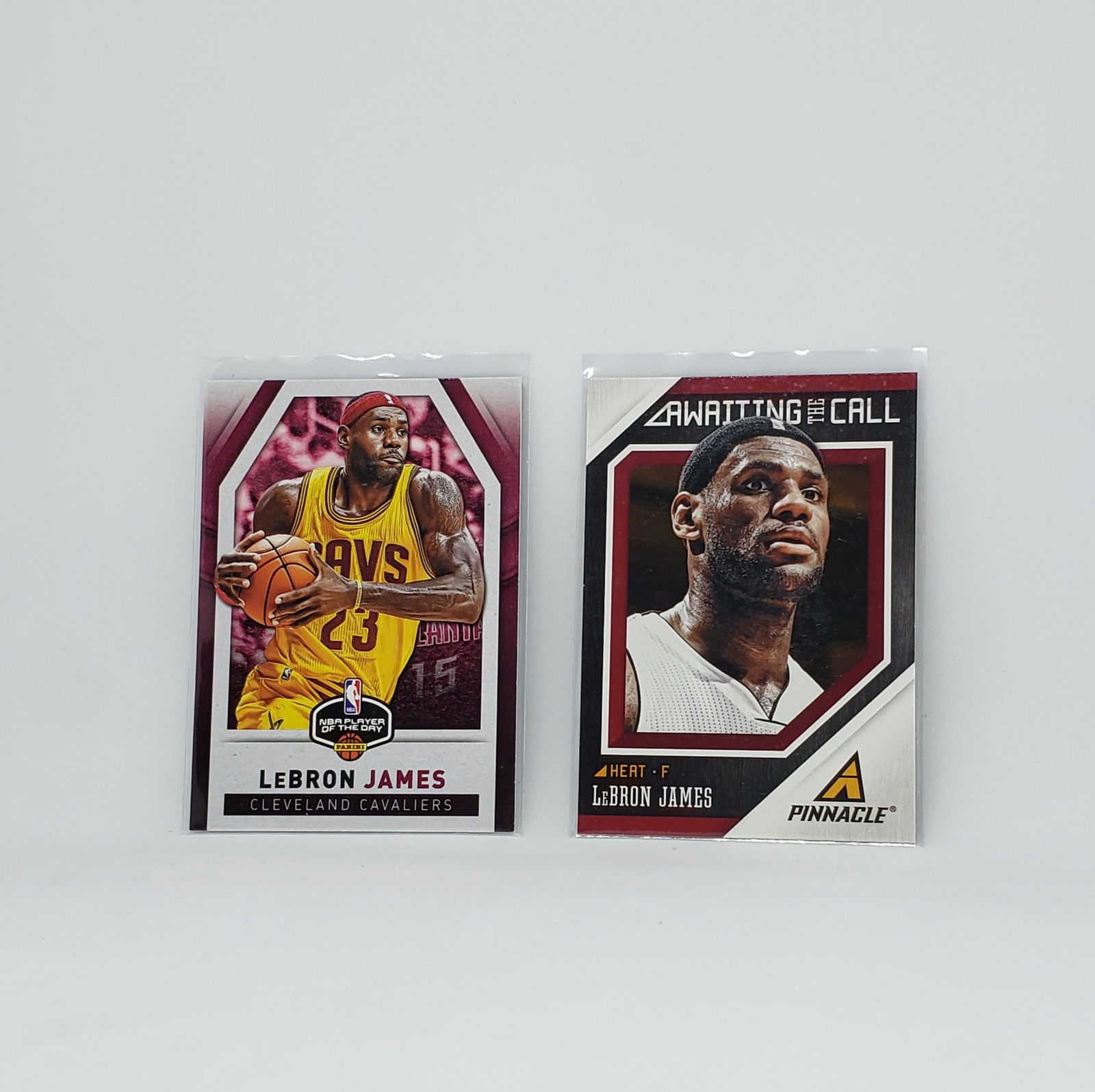 LOT OF 2 LEBRON JAMES CLEVELAND CAVS ERA CARDS (1 of 1)