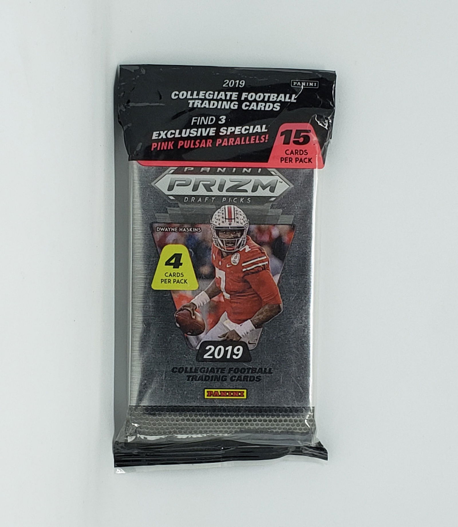 2019 PANINI PRIZM DP CELLO PACK WITH BONUS PINK PULSAR (1 of 1)