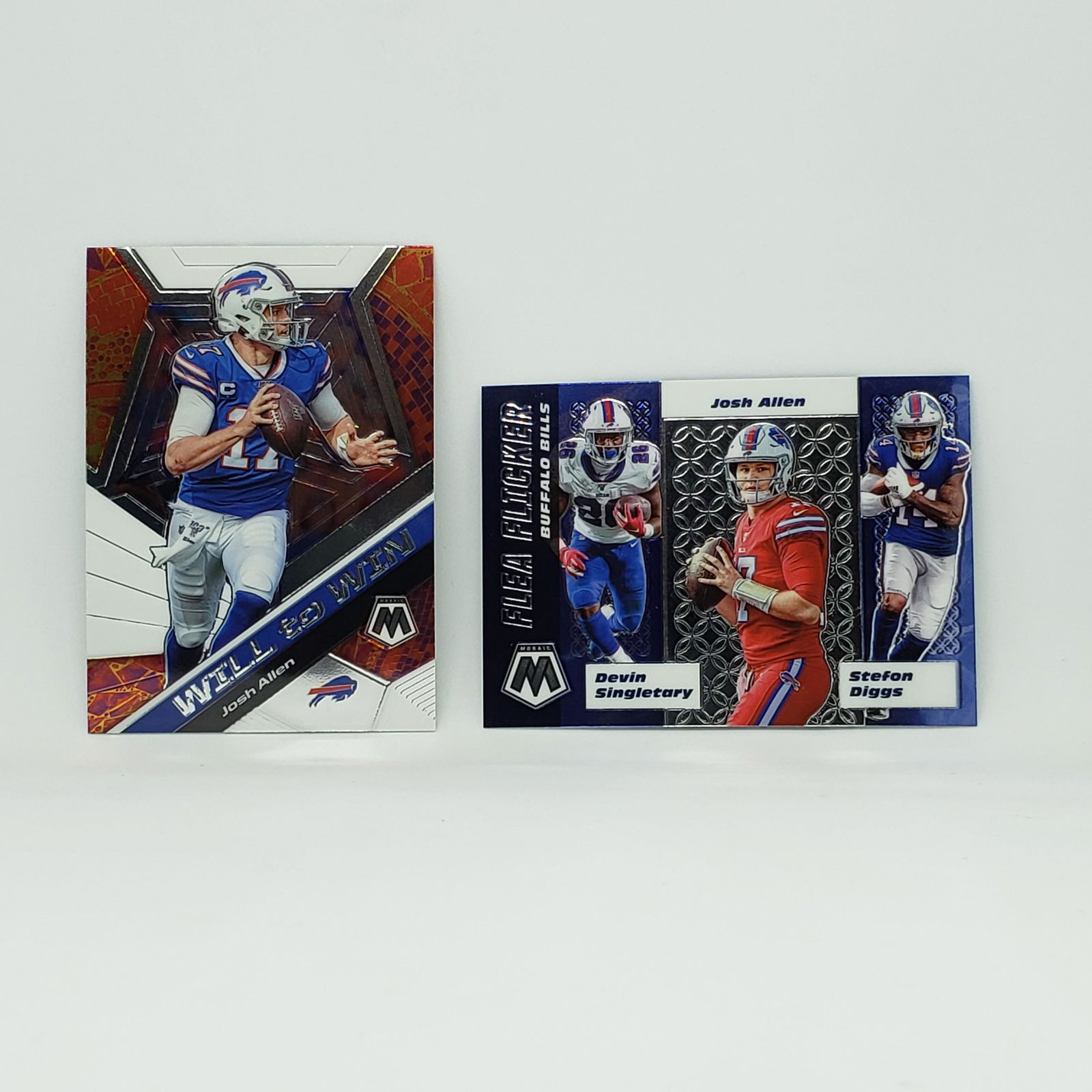 JOSH ALLEN BUFFALO BILLS MOSAIC INSERTS (1 of 1)