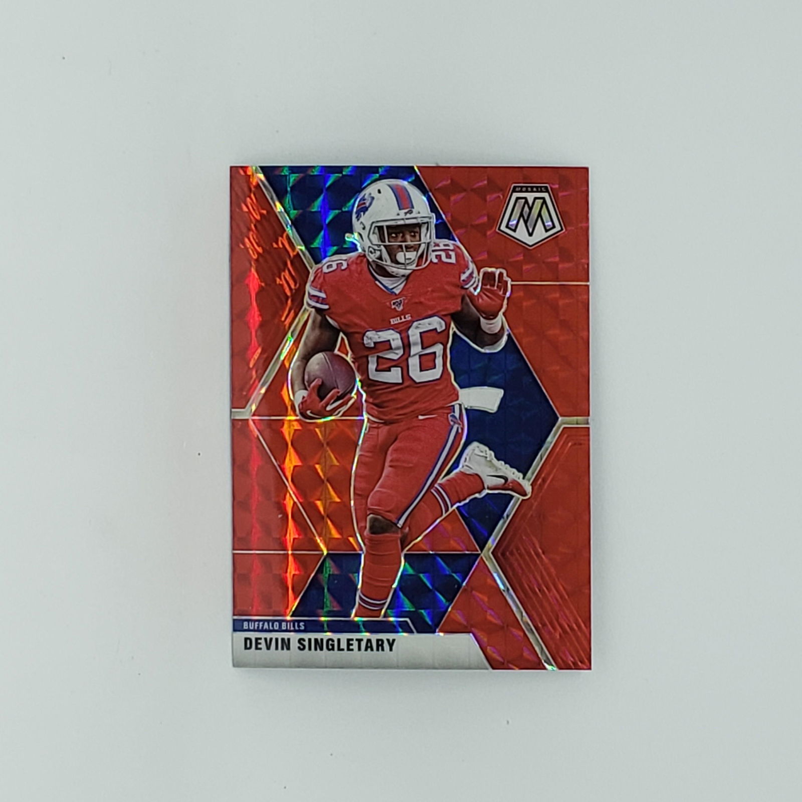 2020 MOSAIC RED DEVIN SINGLETARY BUFFALO BILLS (1 of 2)