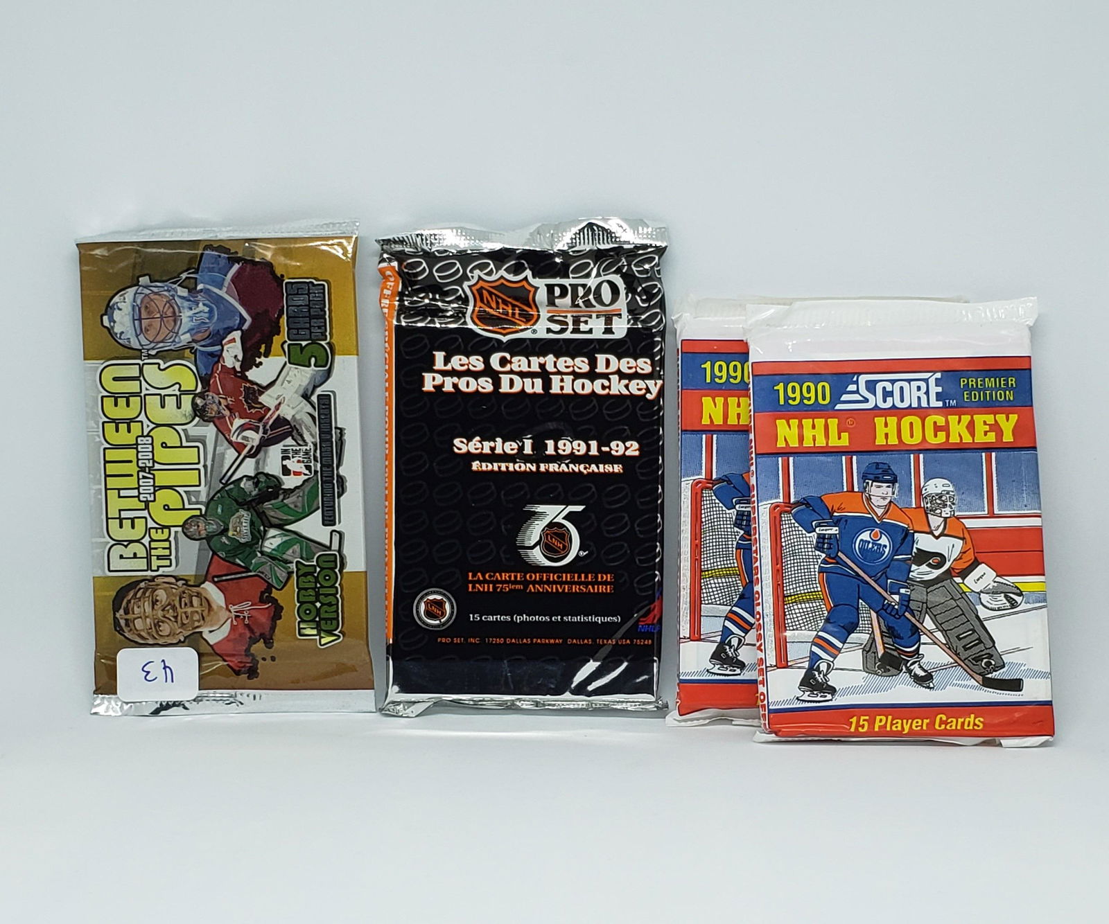 (4PK) ASSORTED SEALED HOCKEY PACKS (1 of 1)