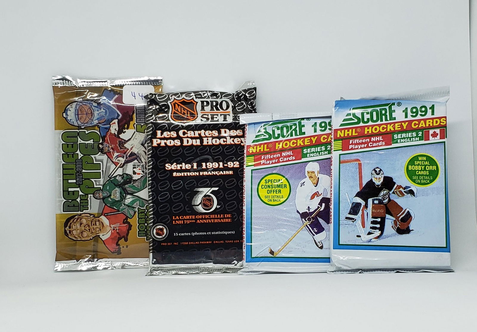 (4PK) ASSORTED SEALED HOCKEY PACKS (1 of 1)