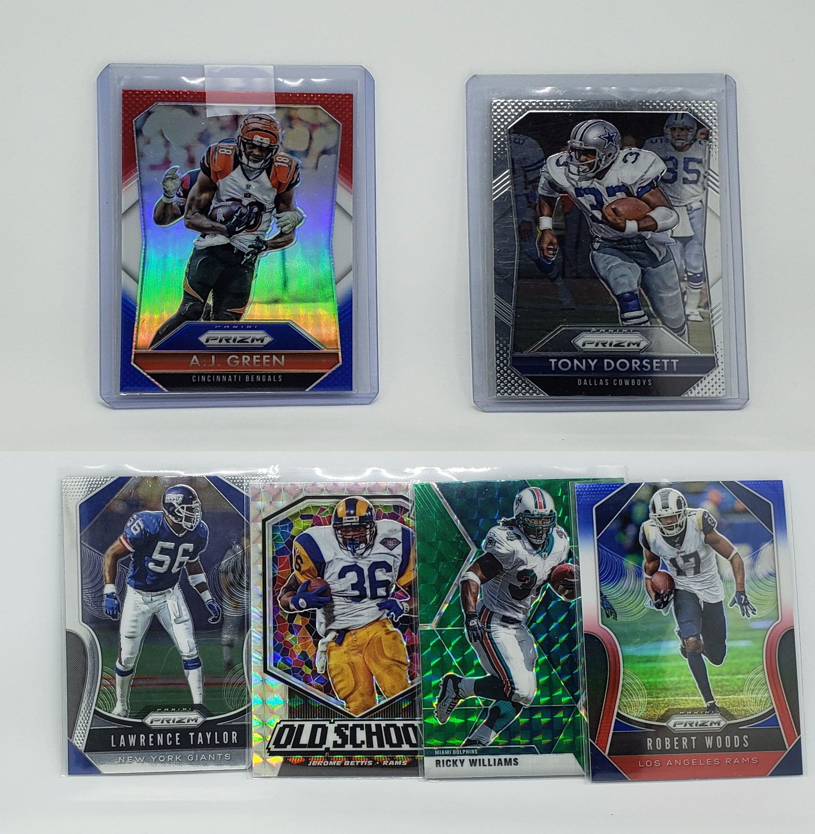 PANINI PRIZM AND MOSAIC FOOTBALL CARDS (1 of 1)