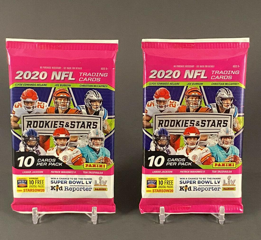 2020 Panini Rookies & Stars 2 Pack Lot 10 Card Pack (1 of 1)