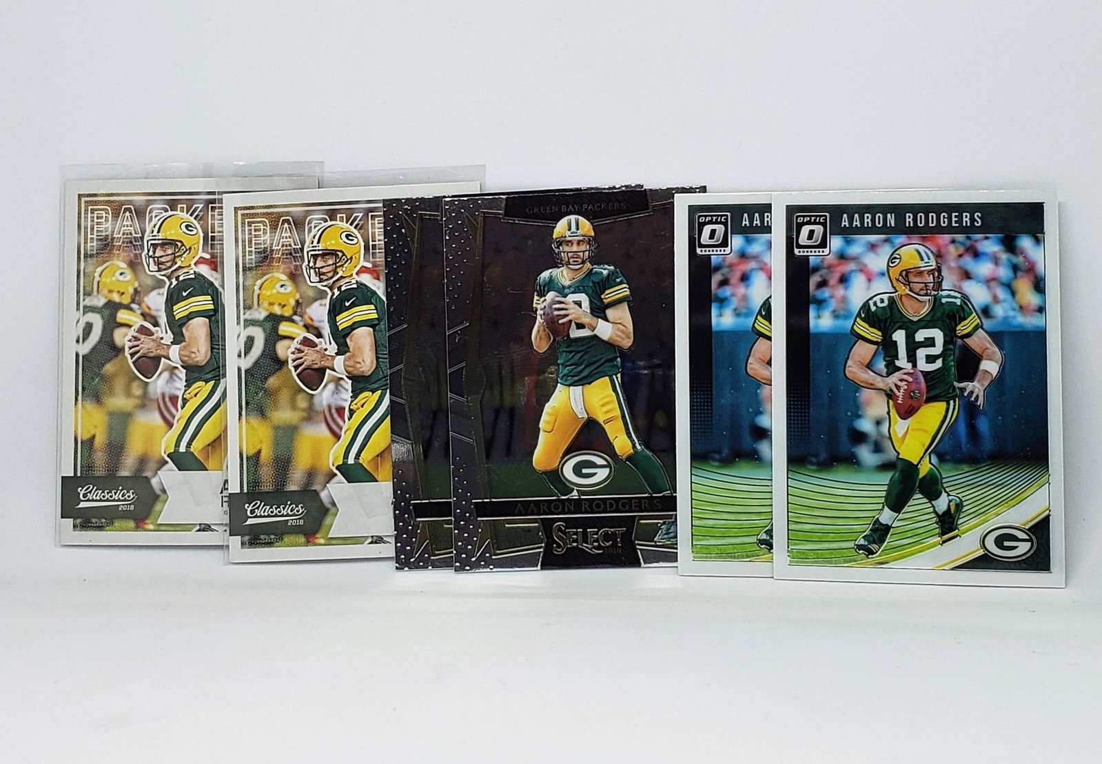 LOT OF 6 AARON RODGERS CARDS: LOT OF 6 AARON RODGERS CARDS