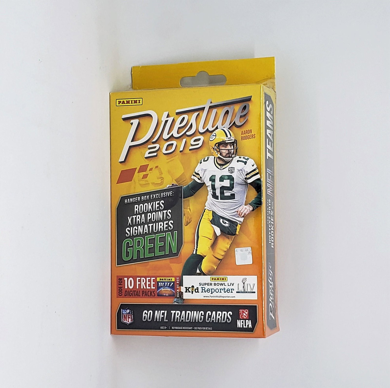 2019 PANINI PRESTIGE SEALED HANGER BOX: FIND 2019 ROOKIES KYLER MURRAY, DANIEL JONES, JOSH JACOBS, JOEY BOSA, MECOLE HARDMAN