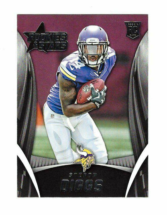 STEFON DIGGS BUFFALO BILLS ROOKIE CARD: 2015 Rookie & Stars Stefon Diggs RC #161 Minnesota Vikings/Buffalo Bills