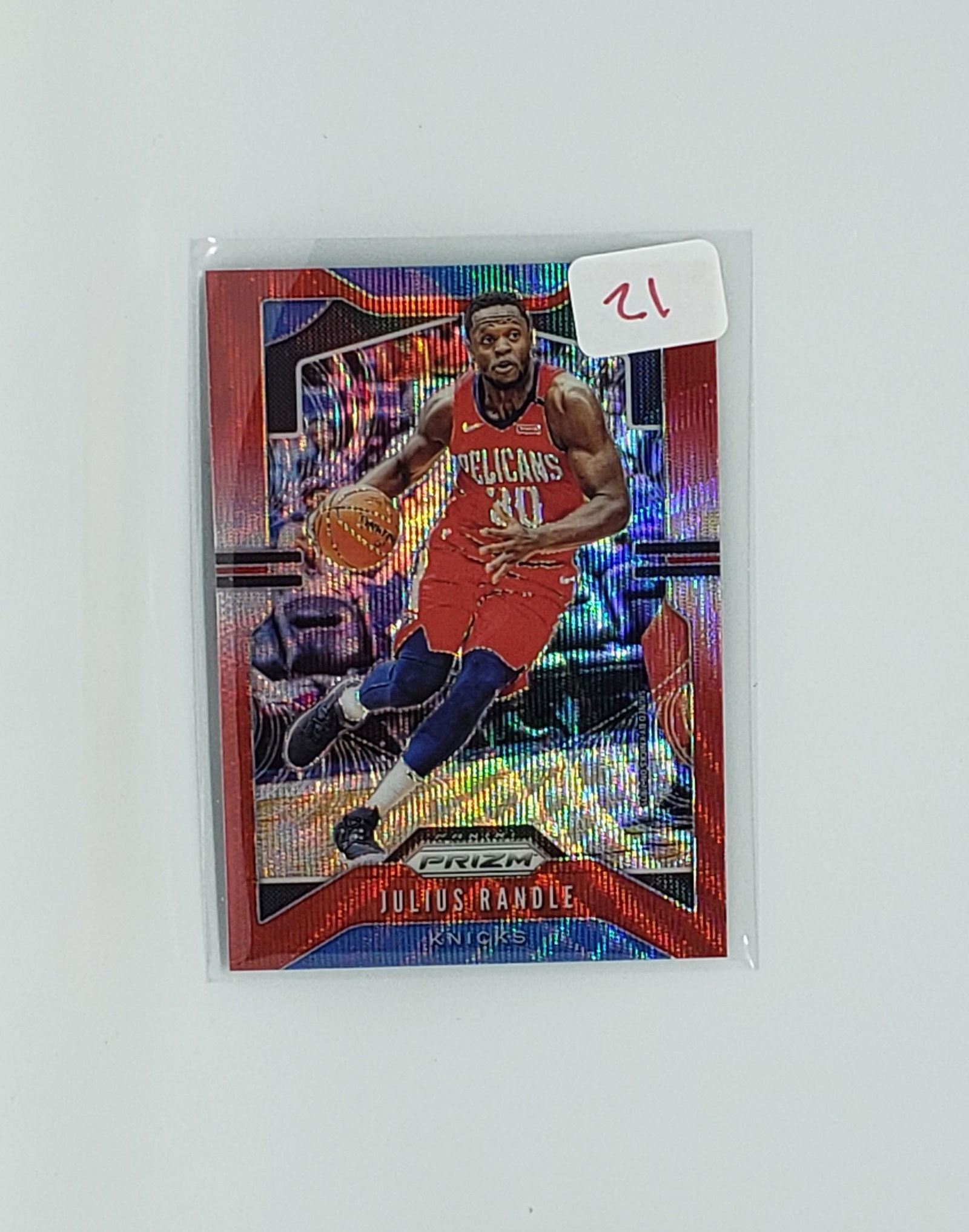2019-20 PANINI PRIZM RED WAVE JULIUS RANDLE (1 of 1)