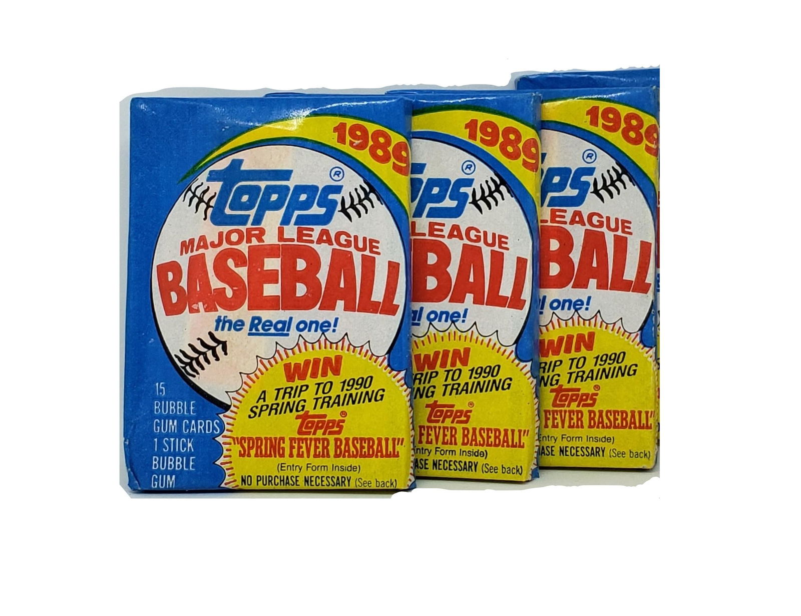 1989 TOPPS BASEBALL WAX PACKS (1 of 1)