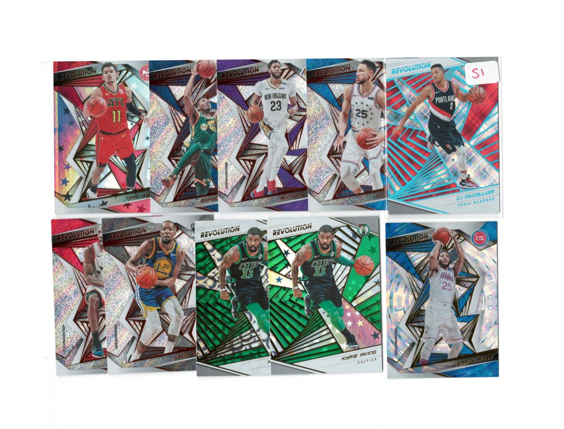 10 2018-19 PANINI REVOLUTION BASKETBALL CARDS (1 of 1)