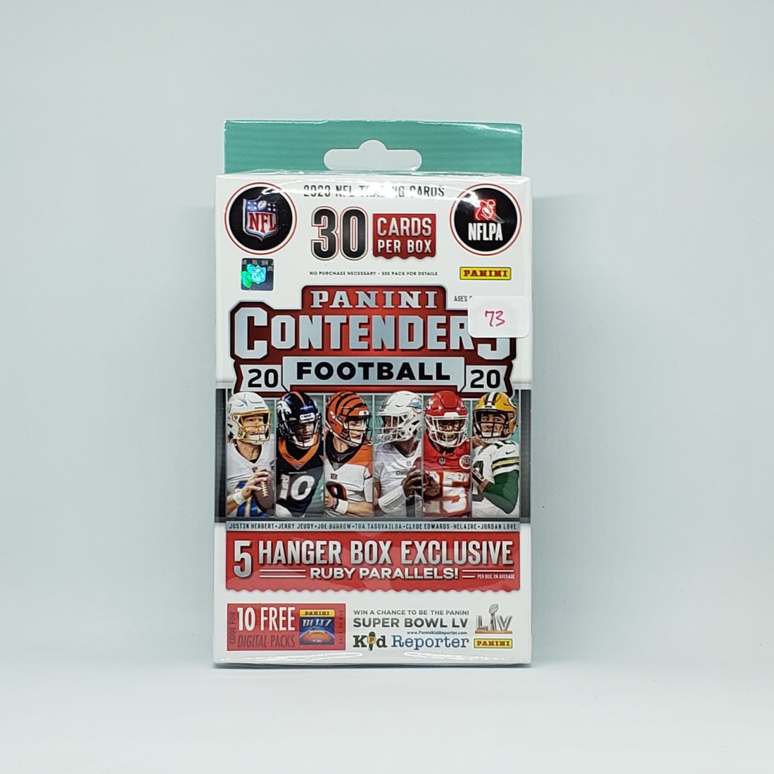 2020 PANINI CONTENDERS FACTORY SESLED HANGER BOX (1 of 4)