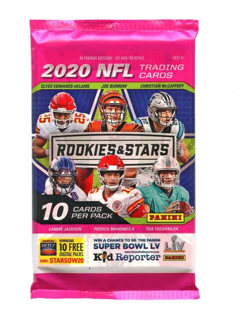 1-PACK OF 2020 PANINI R&S NFL SEALED PACKS (1 of 1)